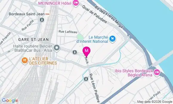 Localisation Mtre Ferrand Chloé