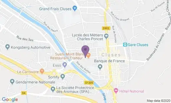 Localisation Mtre Garnier François