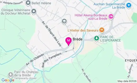 Localisation Mtre Fortier Badonnel Isabelle