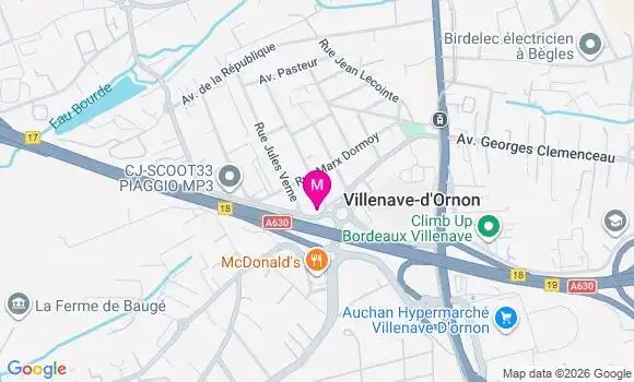 Localisation Mtre Galisot Cassandre