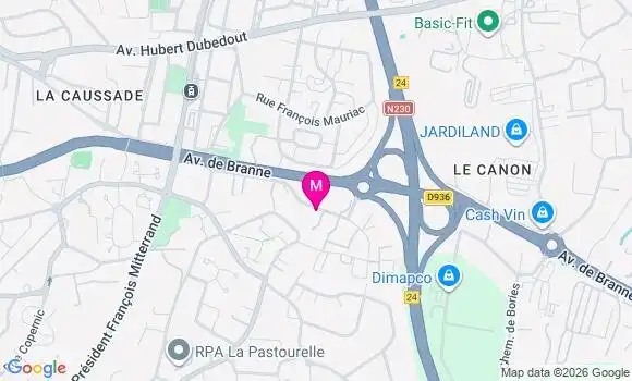 Localisation Mtre Houlgard Alice
