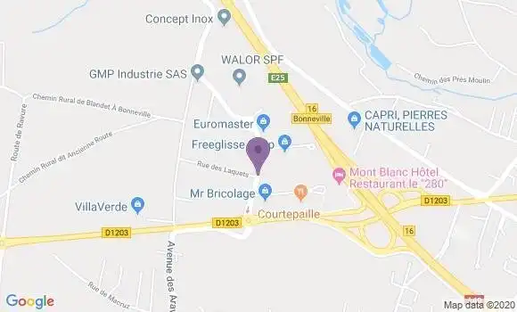 Localisation Mtre Peters Marc