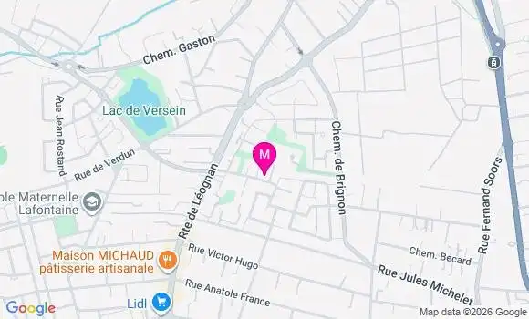 Localisation Mtre Janssens Camille