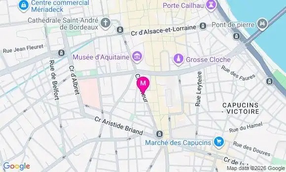 Localisation Mtre Lafaye Margaux