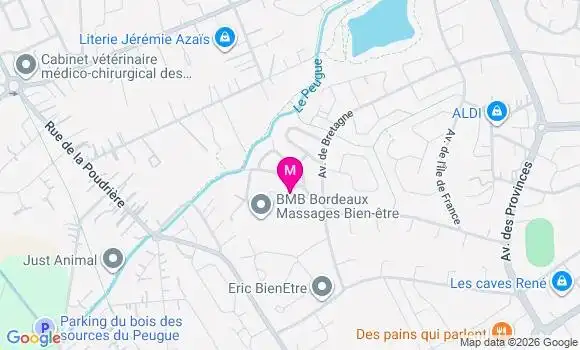 Localisation Mtre Laussu Sébastien