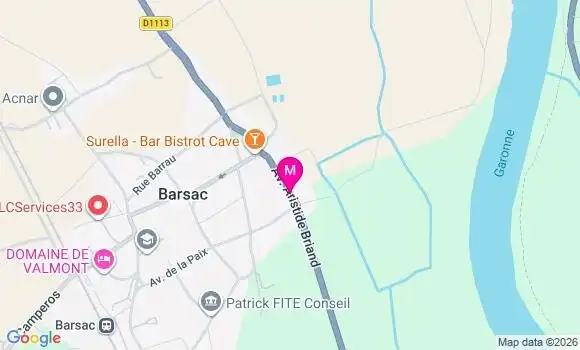 Localisation Mtre Mea Corentin
