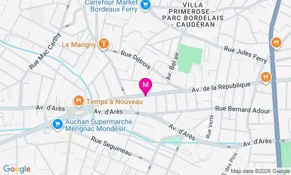 Localisation Mtre Parier Simon