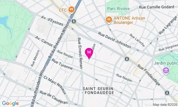 Localisation Mtre Paumier Charles