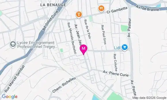 Localisation Mtre Petit Samantha