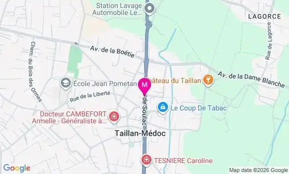 Localisation Mtre Pla Debray Nadine