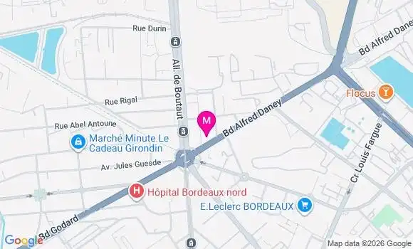 Localisation Mtre Raymond Pauline