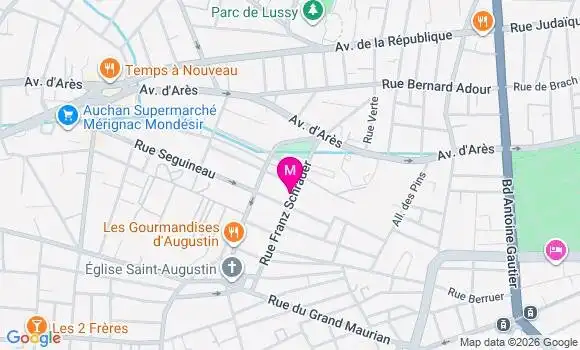Localisation Mtre Reynier Mathieu