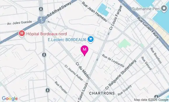 Localisation Mtre Saint Martin Thibault
