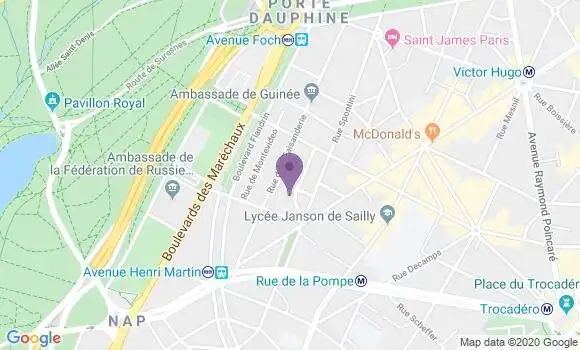 Localisation Mtre Fabre Marie