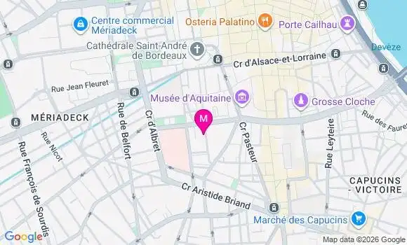 Localisation Mtre Tandonnet Louis