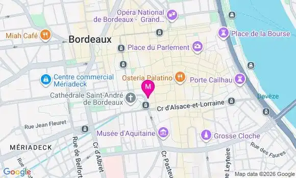 Localisation Mtre Touron Marie