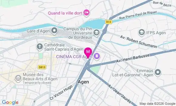 Localisation Mtre Vangel Mathilde
