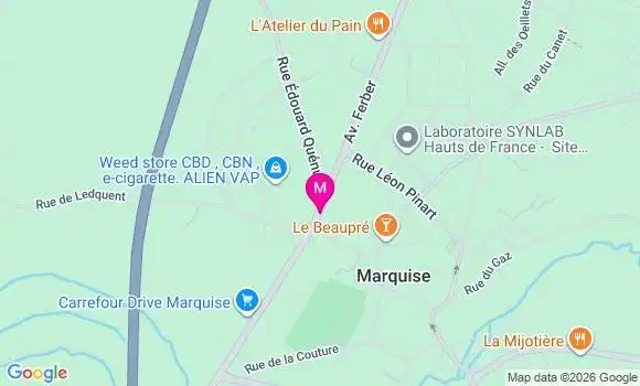Localisation Mtre Devillepoix Aurore