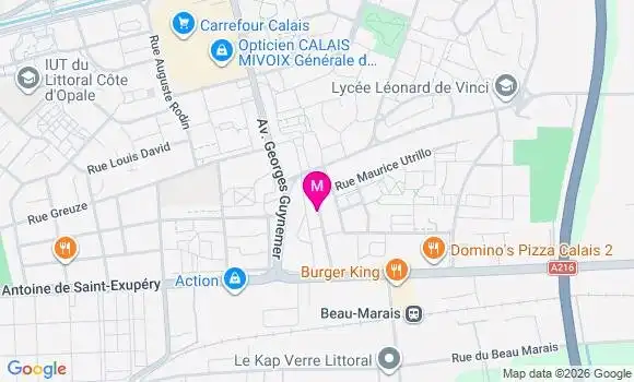 Localisation Mtre Sartiaux Ludovic