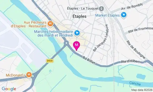Localisation Mtre Severin Marion