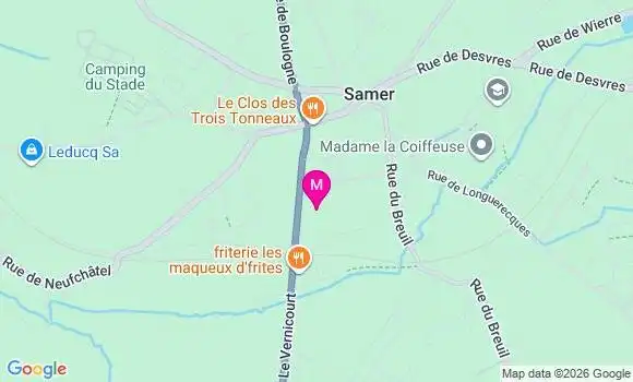 Localisation Mtre Storme Fabien