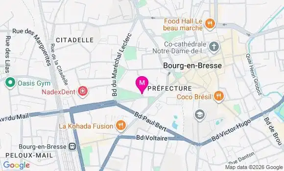 Localisation Mtre Bertillot Agnès