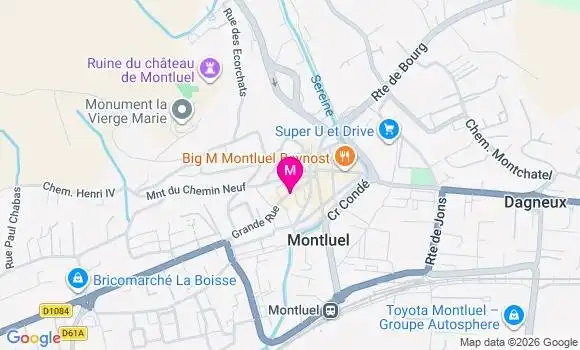 Localisation Mtre Bugades Vincent