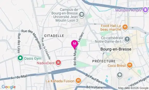 Localisation Mtre Carneiro Julie
