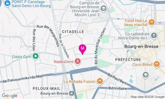 Localisation Mtre Guinet Thibault