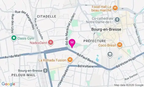 Localisation Mtre Massonnet Marjorie