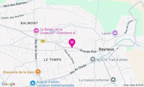 Localisation Mtre Pezzella Virginie