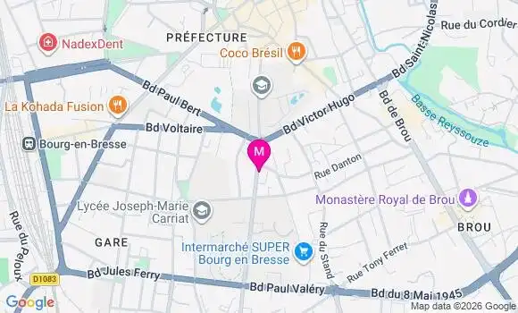 Localisation Mtre Picquier Julie