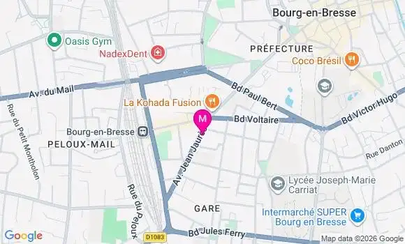 Localisation Mtre Romanet Juliette