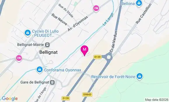 Localisation Mtre Vuillet Laure