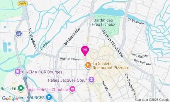 Localisation Mtre Fontenille Vincent