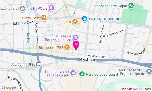 Localisation Mtre Chasteau Prune