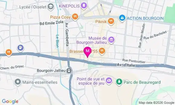 Localisation Mtre Girard Marion