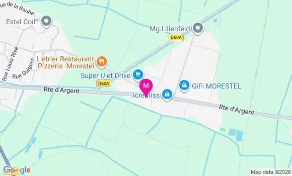 Localisation Mtre Meraud Bernard