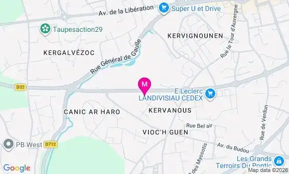 Localisation Mtre Fages Emilie