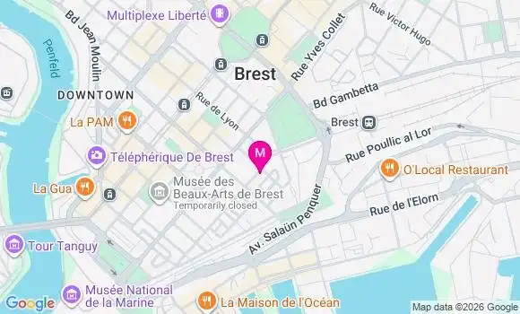 Localisation Mtre Guegan Mathilde