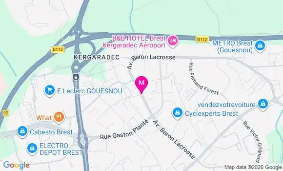 Localisation Mtre Le Fell Arnaud