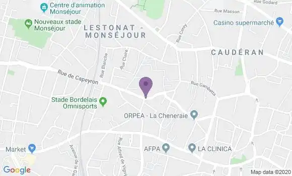 Localisation Mtre Baillou Sophie