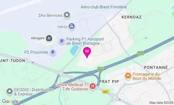 Localisation Mtre Prigent Jody