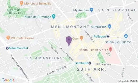 Localisation Mtre Faivre Louis Michel