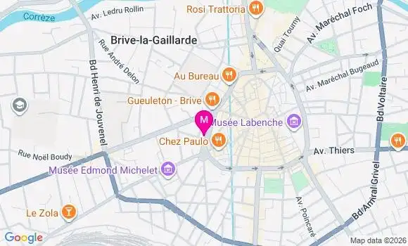 Localisation Mtre Lescure Isabelle