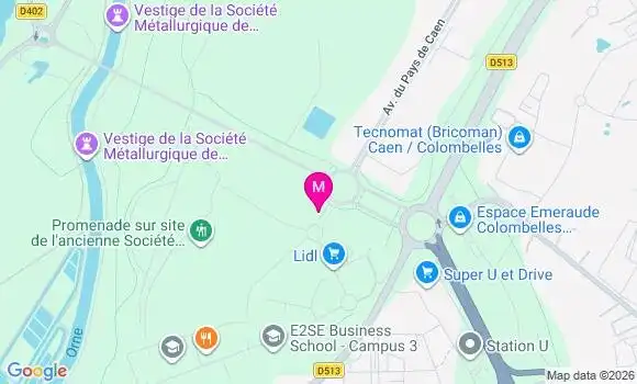 Localisation Mtre Epinette Guillaume