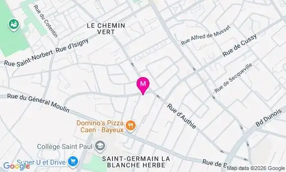 Localisation Mtre Foucault Aurélie