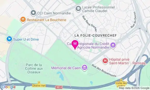Localisation Mtre Gué Jean Baptiste
