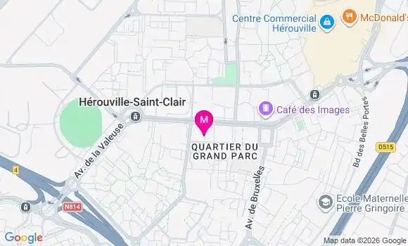 Localisation Mtre Guillaume Alexandrine