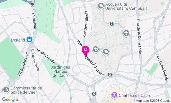 Localisation Mtre Huet Noémie